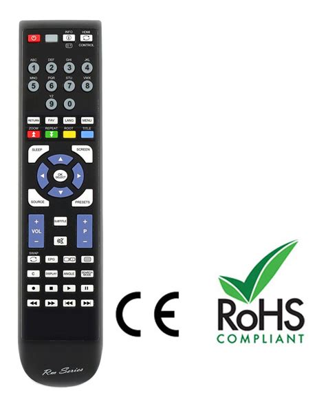 RM Series Replacement Remote Control for Viewpia LV